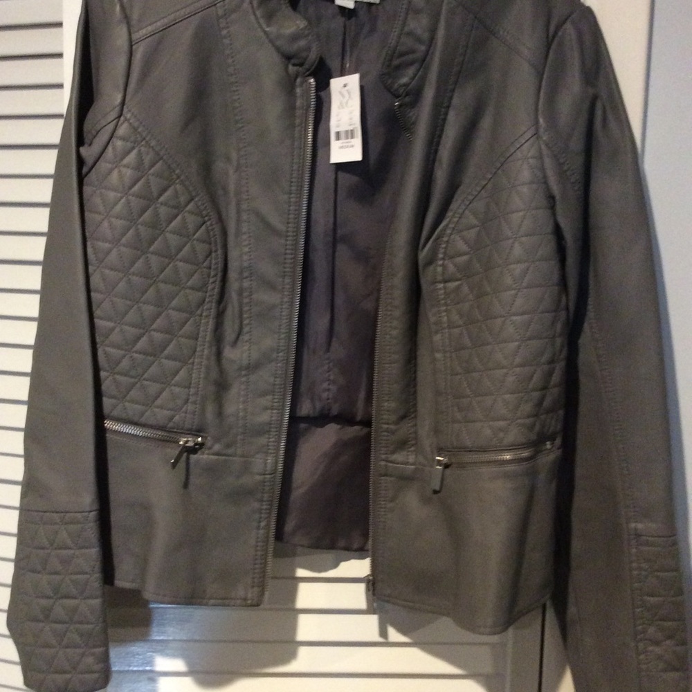Leather jacket